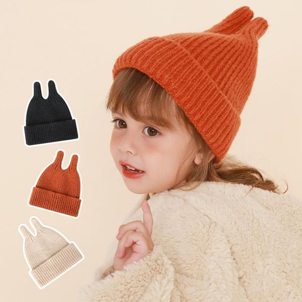 outdoor hats winter warm children hat with ear thick thermal girl boy beanie windproof warmth cute knitted baby bonnet, Black;white
outdoor hats winter warm children hat with ear thick thermal girl boy beanie windproof warmth cute knitted baby bonnet, Black;white