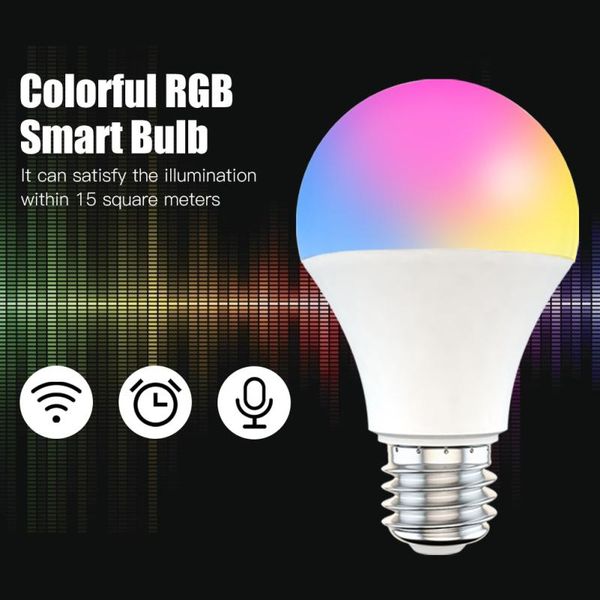 bulbs e27/b22 smart control led lamp dimmable rgb+cct light 9w bulb voice works with alexa google home
bulbs e27/b22 smart control led lamp dimmable rgb+cct light 9w bulb voice works with alexa google home