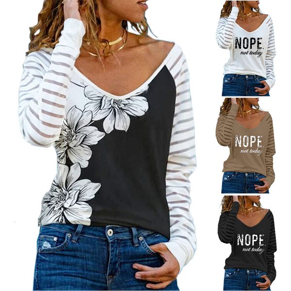 women's tees t-shirt aw2021 large women's flower letter positioning print long sleeve loose t-shirt, White
women's tees t-shirt aw2021 large women's flower letter positioning print long sleeve loose t-shirt, White