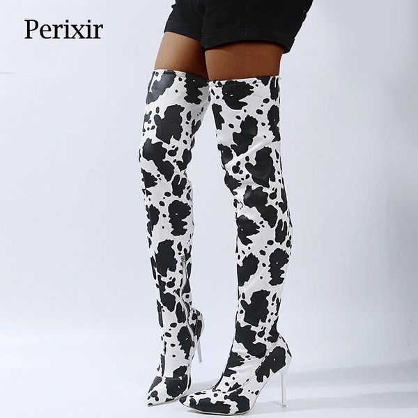 perixir women's knee high boots milk pattern stiletto side zipper 2021 latest spring fashion ladies shoes large size 34-46, Black
perixir women's knee high boots milk pattern stiletto side zipper 2021 latest spring fashion ladies shoes large size 34-46, Black