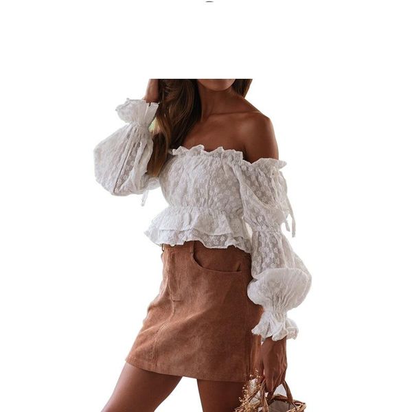 women's blouses & shirts off shoulder blouse 2021 women backless long sleeve white short cropped boat neck casual
women's blouses & shirts off shoulder blouse 2021 women backless long sleeve white short cropped boat neck casual