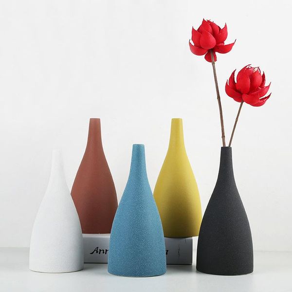 vases simple creative nordic ceramic vase coffee table dining decoration cabinet artwork
vases simple creative nordic ceramic vase coffee table dining decoration cabinet artwork