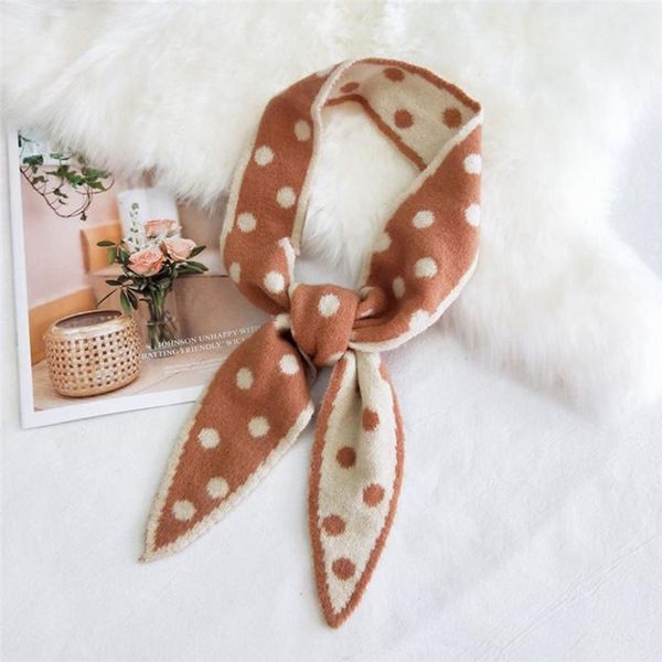scarves pinksee knitting wool small scarf cute polka dot girls all-match slender narrow autumn and winter warm, Blue;gray
scarves pinksee knitting wool small scarf cute polka dot girls all-match slender narrow autumn and winter warm, Blue;gray