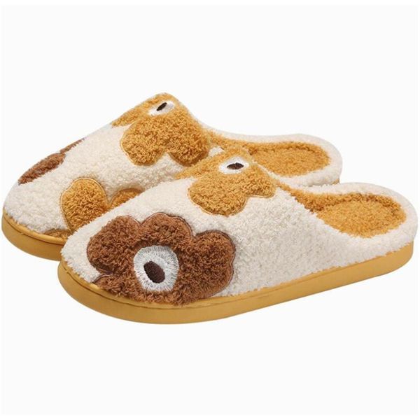 women slippers winter warm house soft non-slip plush cotton shoes bedroom ladies cute fur slides zapatillas de algodón qq37, Black
women slippers winter warm house soft non-slip plush cotton shoes bedroom ladies cute fur slides zapatillas de algodón qq37, Black