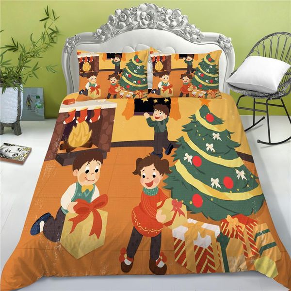 bedding sets 3d chirstmas set creative santa claus printed polyester bedclothes super soft breathable bedroom decorations
bedding sets 3d chirstmas set creative santa claus printed polyester bedclothes super soft breathable bedroom decorations
