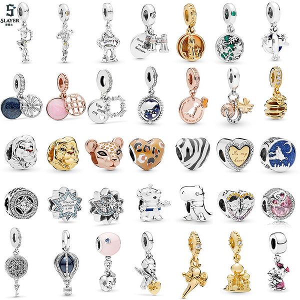 fits pandora bracelets 50pcs dinosaur family lion king ladybug dangle silver charms fits pandora charms bracelet beads for 925 sterling silv, Black
fits pandora bracelets 50pcs dinosaur family lion king ladybug dangle silver charms fits pandora charms bracelet beads for 925 sterling silv, Black