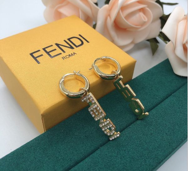 backs earrings fd family's 21 year fashion letter women's long round face thin net red 925 silver needle, White
backs earrings fd family's 21 year fashion letter women's long round face thin net red 925 silver needle, White