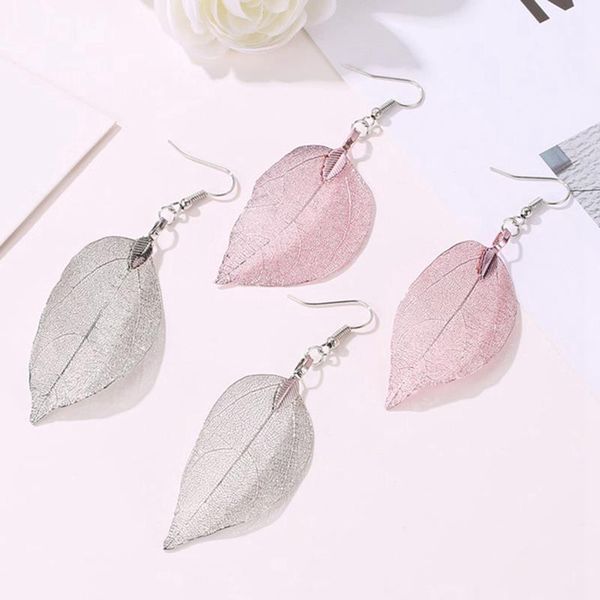 dangle & chandelier 1 pair romantic leaf decor earrings hollow design drop jewelry accessories, Silver
dangle & chandelier 1 pair romantic leaf decor earrings hollow design drop jewelry accessories, Silver