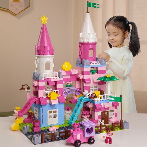 new girls pink princess castle building blocks bricks compatible all brands parts toys for children kids christmas gift
new girls pink princess castle building blocks bricks compatible all brands parts toys for children kids christmas gift