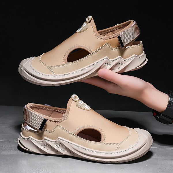 70% off factory online men's shoe 2021 summer ice silk sandals cover feet breathable and comfortable men's casual shoes fashion, Black
70% off factory online men's shoe 2021 summer ice silk sandals cover feet breathable and comfortable men's casual shoes fashion, Black