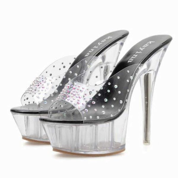 summer womens transparent slippers s diamond mules crystal high heel peep toe shoes platform women shoes sh105 210625, Black
summer womens transparent slippers s diamond mules crystal high heel peep toe shoes platform women shoes sh105 210625, Black