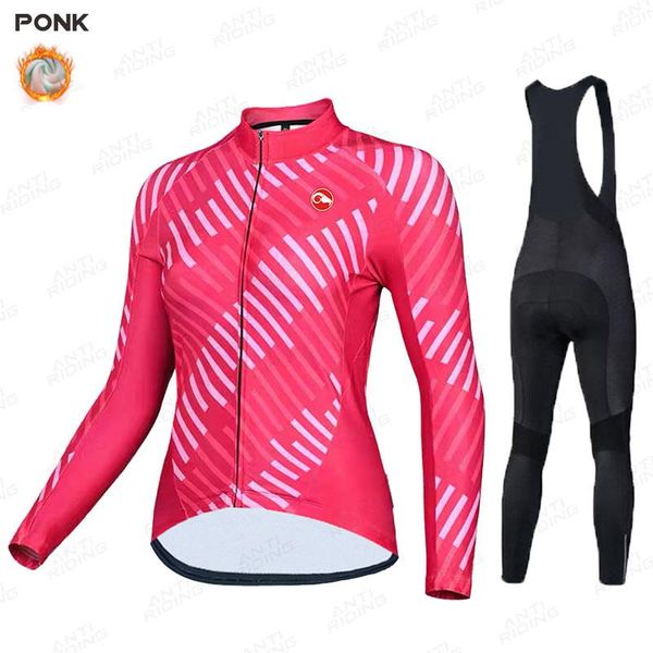 racing sets 2021 cycling jersey set women pro team winter fleece clothing mtb bib pants ropa ciclismo triathlon warm, Black;blue
racing sets 2021 cycling jersey set women pro team winter fleece clothing mtb bib pants ropa ciclismo triathlon warm, Black;blue