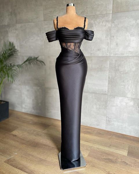plus size black prom dresses spaghetti sheath satin lace beaded sequins evening dress arabic aso ebi formal party second reception gowns rob, Black;red
plus size black prom dresses spaghetti sheath satin lace beaded sequins evening dress arabic aso ebi formal party second reception gowns rob, Black;red
