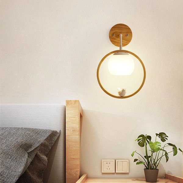 wall lamp nordic modern minimalist bedroom wooden creative personality bird led bedside living room background
wall lamp nordic modern minimalist bedroom wooden creative personality bird led bedside living room background