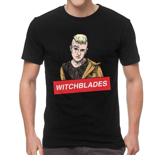 men's t-shirts cool lil peep witchblades t shirts men short sleeve emo revival style of rap casual tee 100% cotton slim fit tshirt, White;black
men's t-shirts cool lil peep witchblades t shirts men short sleeve emo revival style of rap casual tee 100% cotton slim fit tshirt, White;black
