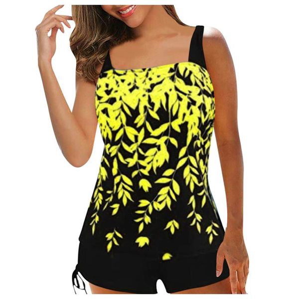 women's swimwear summer tankini large bikini set digital print suspender beach split swimsuit suits female two-piece swimsuits, White;black
women's swimwear summer tankini large bikini set digital print suspender beach split swimsuit suits female two-piece swimsuits, White;black