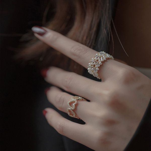 jiezi086 ring female retro niche luxury decoration end your little finger ring opening sense of compassion senior fashion ladies r, Silver
jiezi086 ring female retro niche luxury decoration end your little finger ring opening sense of compassion senior fashion ladies r, Silver