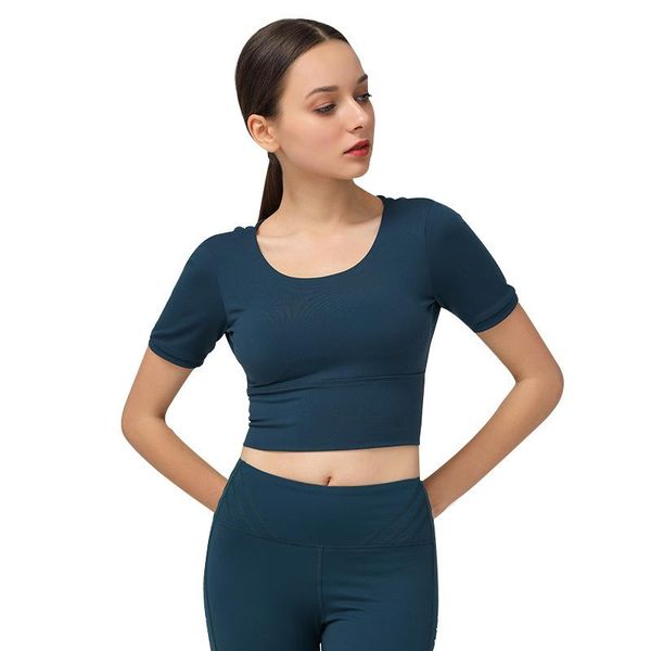 yoga outfits women gym sports t-shirts short sleeve summer backless exercise shirts fitness suit workout tank crop, White;red
yoga outfits women gym sports t-shirts short sleeve summer backless exercise shirts fitness suit workout tank crop, White;red