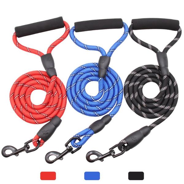 dog collars & leashes traction rope nylon round reflective large leash strengthen hook big harness with comfortable handle
dog collars & leashes traction rope nylon round reflective large leash strengthen hook big harness with comfortable handle