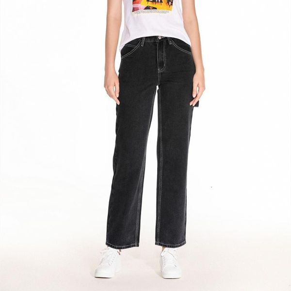women's jeans high waist straight women baagy boyfriend overalls loose wide leg denim pants washed retro autumn winter long jean f8ea, Blue
women's jeans high waist straight women baagy boyfriend overalls loose wide leg denim pants washed retro autumn winter long jean f8ea, Blue