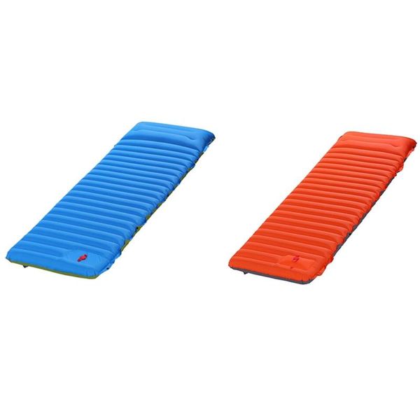 outdoor pads 2x self-inflating air mattress widen sleeping pad splicing inflatable bed camping tent cushion,blue & orange
outdoor pads 2x self-inflating air mattress widen sleeping pad splicing inflatable bed camping tent cushion,blue & orange