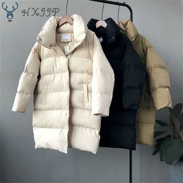 hxjjp thick jacket women winter outerwear coats female long casual warm oversize puffer parka branded 211216, Black
hxjjp thick jacket women winter outerwear coats female long casual warm oversize puffer parka branded 211216, Black