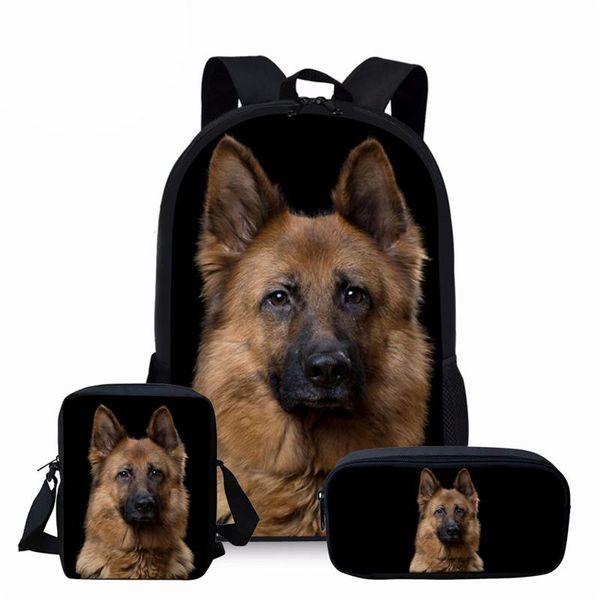 school bags whereisart animal dog children book bag german shepherd prints set for teenager boys kids schoolbag with pencil
school bags whereisart animal dog children book bag german shepherd prints set for teenager boys kids schoolbag with pencil