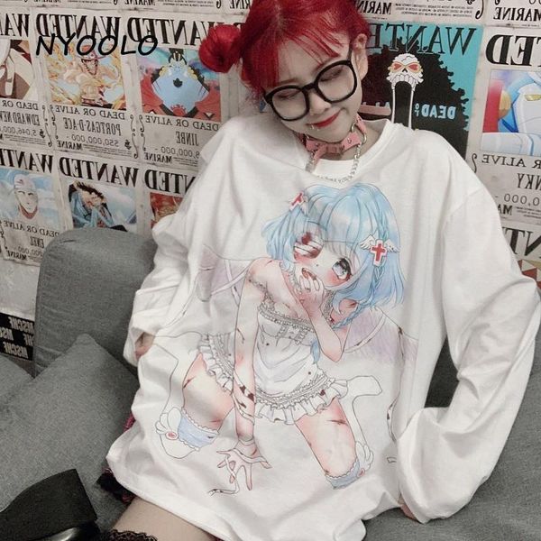 harajuku streetwear loose cute kawaii women t shirts long sleeve white autumn o neck cartoon anime sweet girl print
harajuku streetwear loose cute kawaii women t shirts long sleeve white autumn o neck cartoon anime sweet girl print
