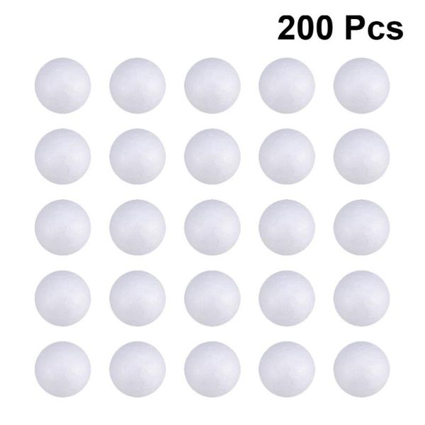 party decoration 200pcs wedding modeling craft polystyrene balls round spheres diy stuff white (2cm)
party decoration 200pcs wedding modeling craft polystyrene balls round spheres diy stuff white (2cm)