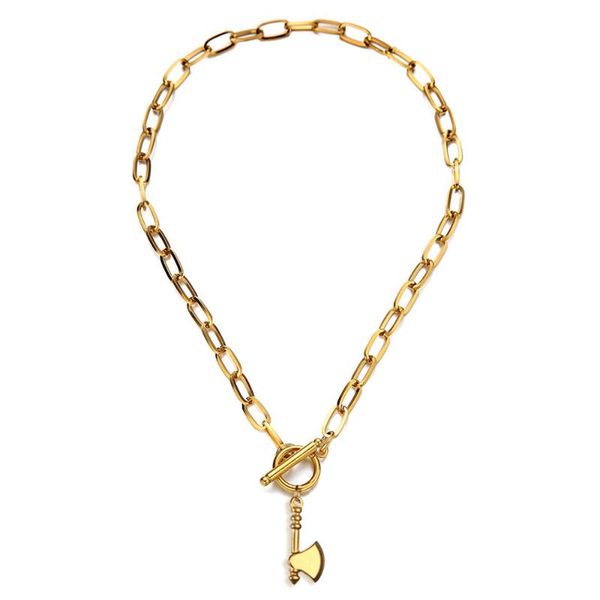 pendant necklaces 100% stainless steel street axe for men women gold sliverhiphop punk metal jewelry accessories, Silver
pendant necklaces 100% stainless steel street axe for men women gold sliverhiphop punk metal jewelry accessories, Silver