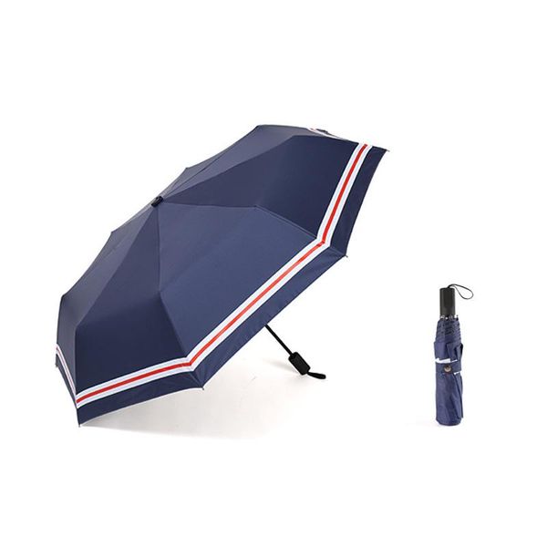 umbrellas creative three folding umbrella 8 windproof rain strong quality stripe man anti-uv sun parasol women 50
umbrellas creative three folding umbrella 8 windproof rain strong quality stripe man anti-uv sun parasol women 50