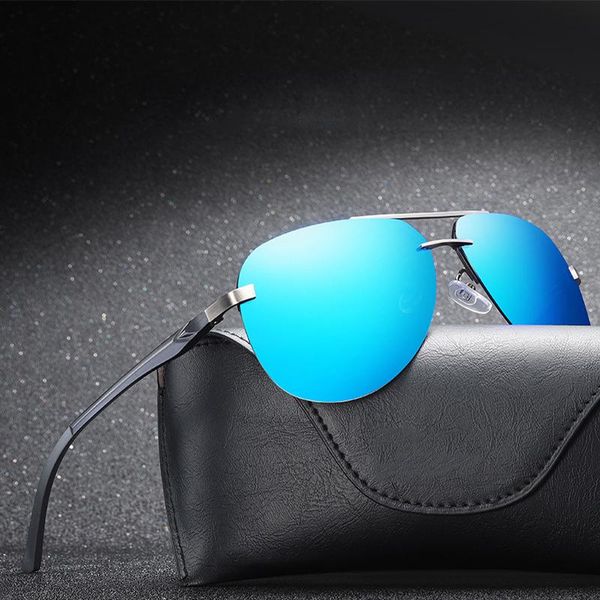 sunglasses brand design rimless pilot polarized for women men fashion classic luxury beach driving polaroid sun glasses, White;black
sunglasses brand design rimless pilot polarized for women men fashion classic luxury beach driving polaroid sun glasses, White;black