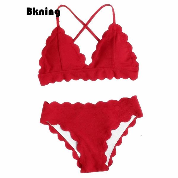red bikini set 2021 flounce swimwear women two piece swimsuit for mujer 2 strapless bandage swim wear solid women's, White;black
red bikini set 2021 flounce swimwear women two piece swimsuit for mujer 2 strapless bandage swim wear solid women's, White;black