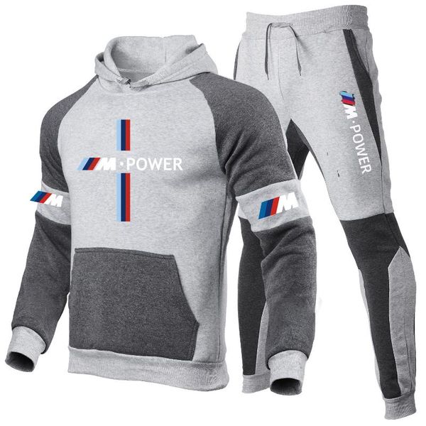 gym clothing men's patchwork sweatshirt set hoodies casual loose streetwear male fashion autumn winter outwear + pants 2 piece sets, White;black
gym clothing men's patchwork sweatshirt set hoodies casual loose streetwear male fashion autumn winter outwear + pants 2 piece sets, White;black