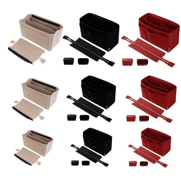 cosmetic bags & cases multifunction handbag organizer felt fabric bag purse insert storage pouch case
cosmetic bags & cases multifunction handbag organizer felt fabric bag purse insert storage pouch case