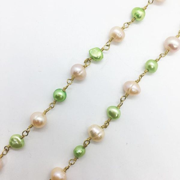 chains luxury natural freshwater pearl metal copper chain diy retro necklace couple bracelet earring femme engagement gift jewelry, Silver
chains luxury natural freshwater pearl metal copper chain diy retro necklace couple bracelet earring femme engagement gift jewelry, Silver