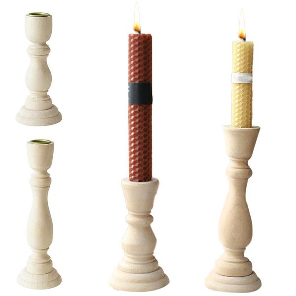 candle holders 1 pc holder vintage classic nordic home decor unpainted wood wedding candlestick decorations
candle holders 1 pc holder vintage classic nordic home decor unpainted wood wedding candlestick decorations