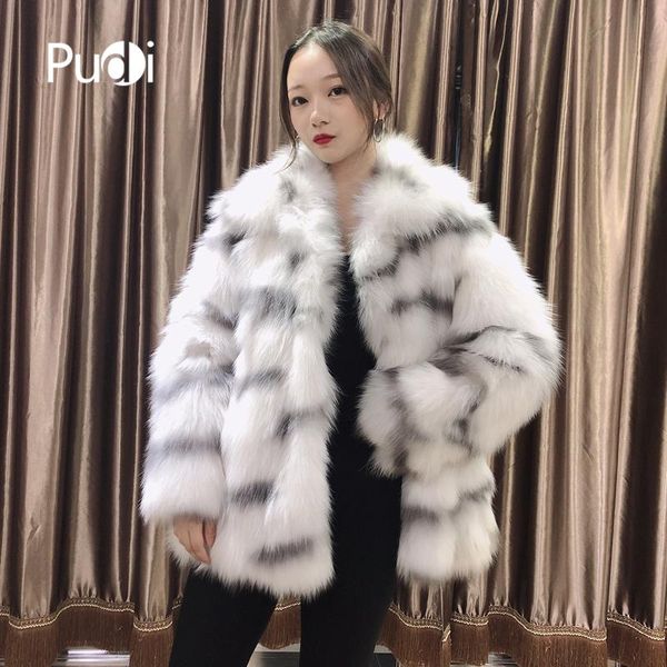 women's fur & faux tx206201 women winter warm real coat jacket overcoat lady fashion genuine outwear, Black
women's fur & faux tx206201 women winter warm real coat jacket overcoat lady fashion genuine outwear, Black