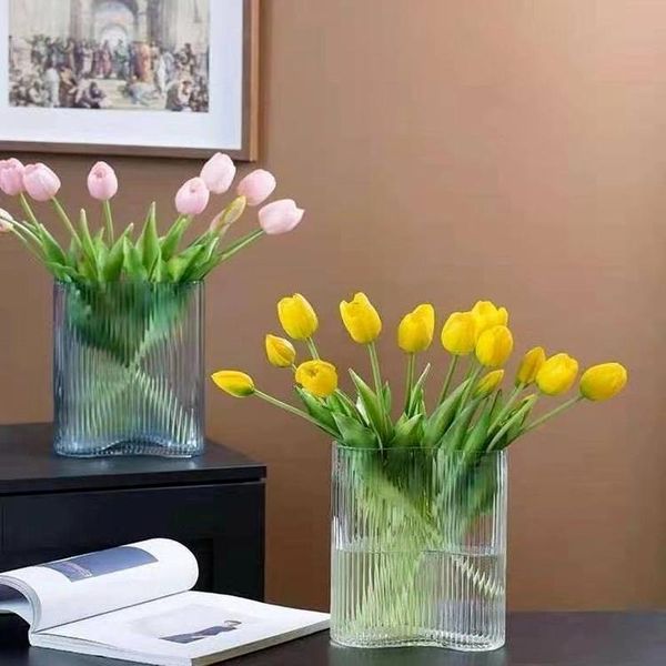 vases creative counterfoot glass vase living room bedroom dining table porch office flower arrangement dried decoration
vases creative counterfoot glass vase living room bedroom dining table porch office flower arrangement dried decoration