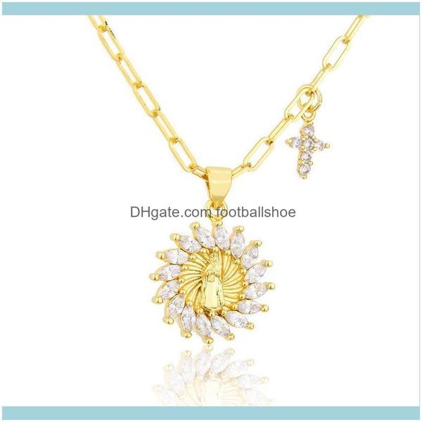 necklaces & pendants jewelryreligious zircon stone virgin mary cross pendant necklace copper initial chain for women neck jewelry aessories, Silver
necklaces & pendants jewelryreligious zircon stone virgin mary cross pendant necklace copper initial chain for women neck jewelry aessories, Silver