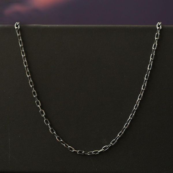 chains s925 sterling silver necklace retro black grey o-chain 55 cm men wild 2mm bold style jewelry
chains s925 sterling silver necklace retro black grey o-chain 55 cm men wild 2mm bold style jewelry