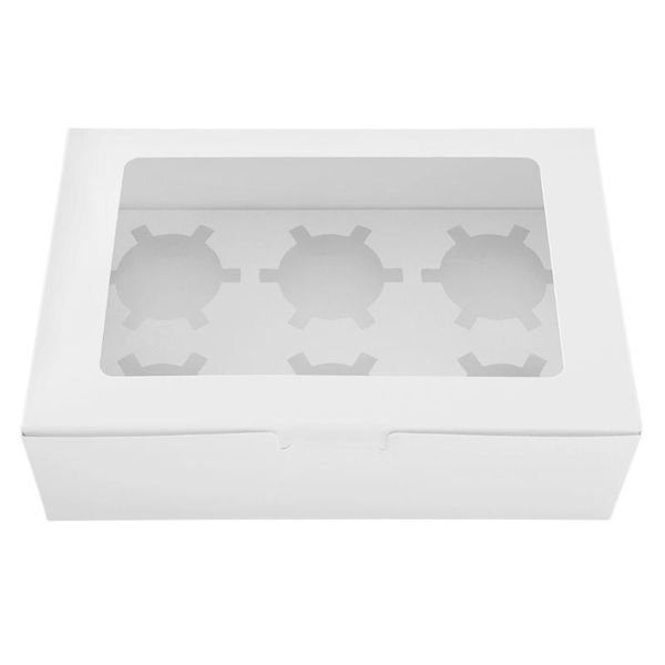 gift wrap toyvian 12 sets 6 compartment cupcake boxes bakery box muffin container with window and dividers (white)
gift wrap toyvian 12 sets 6 compartment cupcake boxes bakery box muffin container with window and dividers (white)