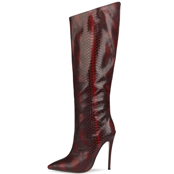 boots autumn winter ladies over the knee fashion crocodile pattern stiletto heel pointed toe party plus velvet women, Black
boots autumn winter ladies over the knee fashion crocodile pattern stiletto heel pointed toe party plus velvet women, Black