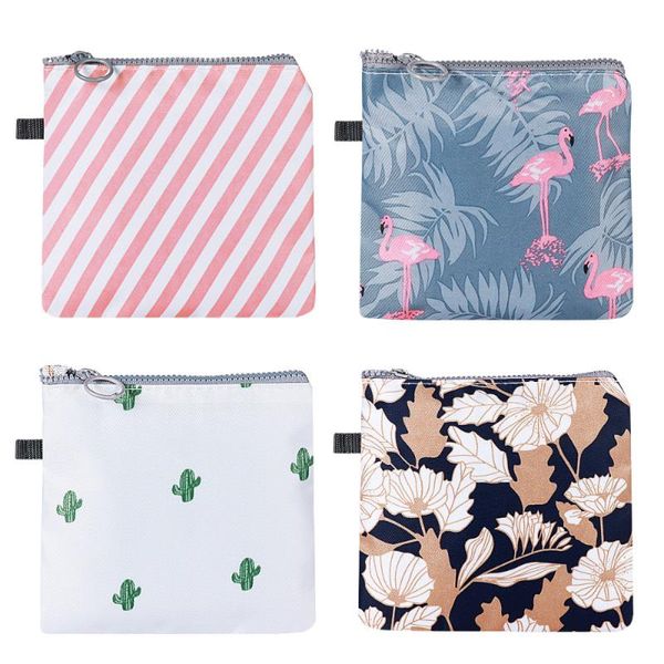 zipper sanitary napkin bag waterproof packages for girls (cactus, flamingo, flower, stripe, 1pc each) storage bags
zipper sanitary napkin bag waterproof packages for girls (cactus, flamingo, flower, stripe, 1pc each) storage bags
