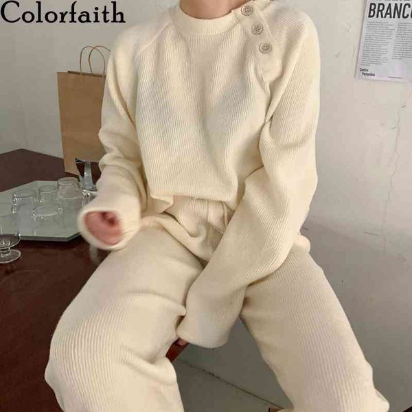 colorfaith new autumn winter women sets two pieces sweatshirt and sporty pants buttons oversize lady tracksuit suits ws1338 210413, White
colorfaith new autumn winter women sets two pieces sweatshirt and sporty pants buttons oversize lady tracksuit suits ws1338 210413, White