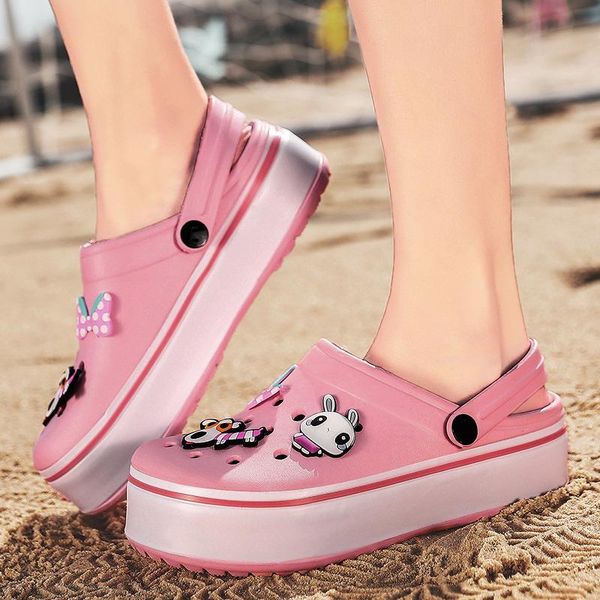 dress shoes fashion pink summer outdoor beach high platform sandals women garden cute cartoon chunky casual, Black
dress shoes fashion pink summer outdoor beach high platform sandals women garden cute cartoon chunky casual, Black