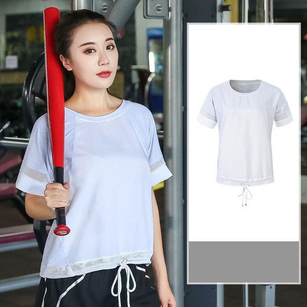 l-xxxxl women solid yoga shirts breathable mesh sport short sleeve t-shirt gym fitness running clothing outfit
l-xxxxl women solid yoga shirts breathable mesh sport short sleeve t-shirt gym fitness running clothing outfit