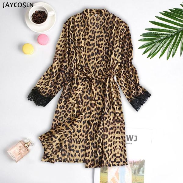 women's sleepwear leopard print nightgown pajamas satin silk women nightdress lingerie robes underwear intimates, Black;red
women's sleepwear leopard print nightgown pajamas satin silk women nightdress lingerie robes underwear intimates, Black;red