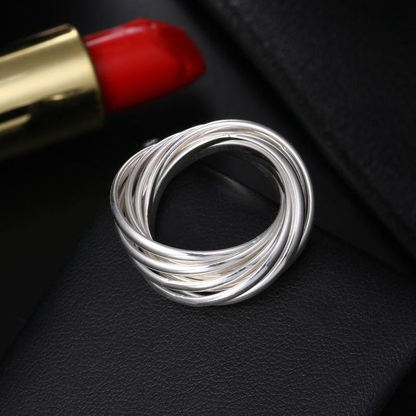 wedding rings 925 sterling silver nine circles fashion boys and ladies exquisite creativity simple ethnic style ring, Slivery;golden
wedding rings 925 sterling silver nine circles fashion boys and ladies exquisite creativity simple ethnic style ring, Slivery;golden