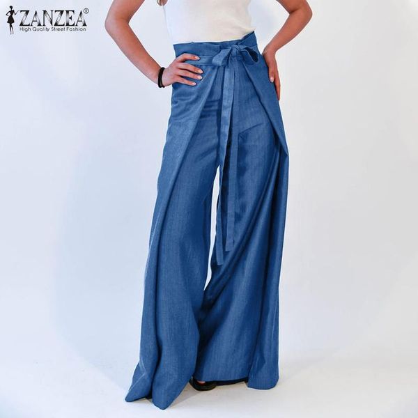 women's pants & capris 2022 summer solid wide leg pant womens elegant high waist trousers lady casual loose belted trouser denim blue, Black;white
women's pants & capris 2022 summer solid wide leg pant womens elegant high waist trousers lady casual loose belted trouser denim blue, Black;white